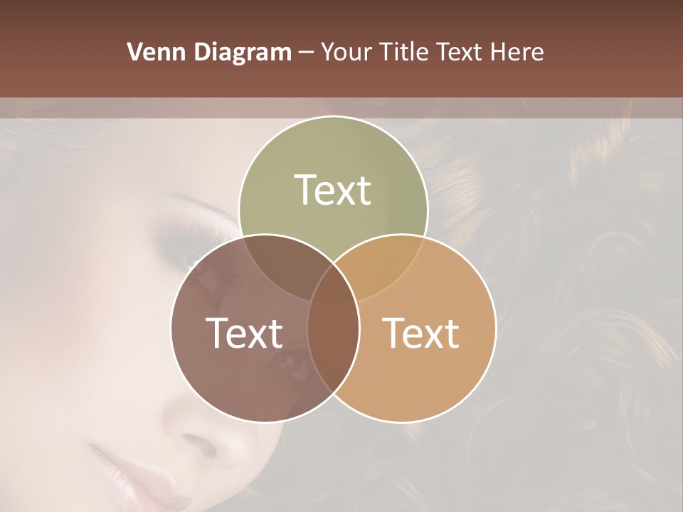 Brown Eyes Long PowerPoint Template