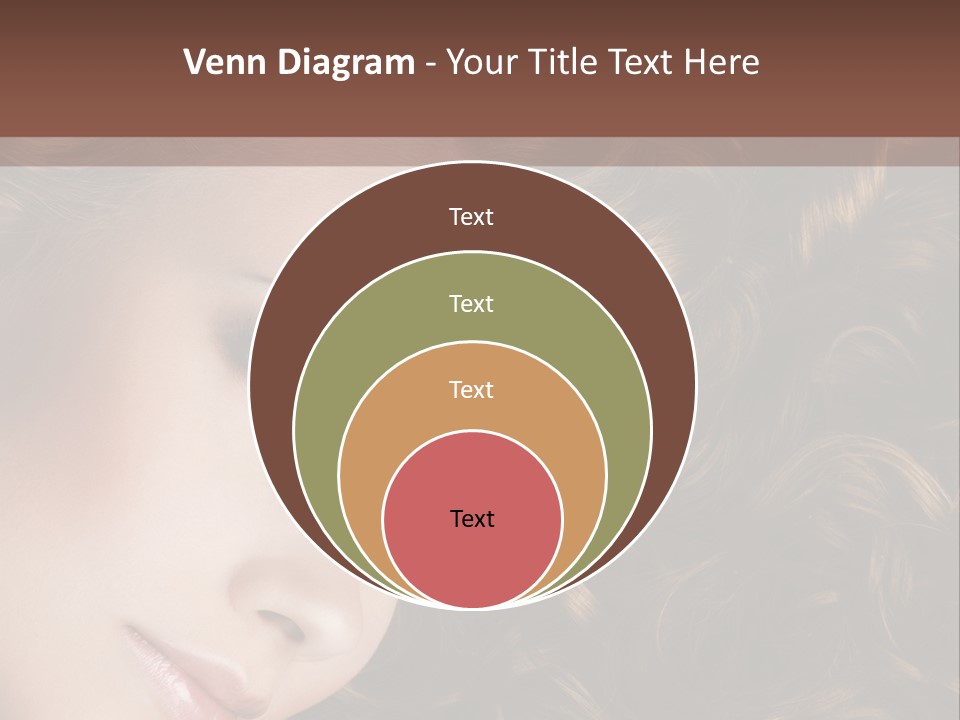Brown Eyes Long PowerPoint Template