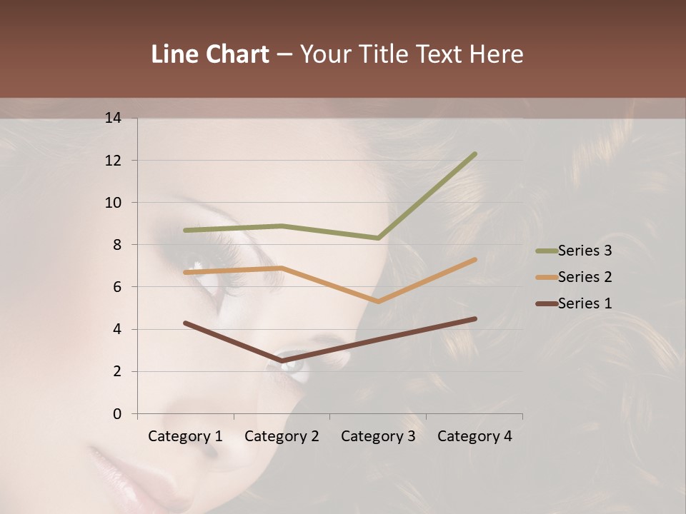 Brown Eyes Long PowerPoint Template