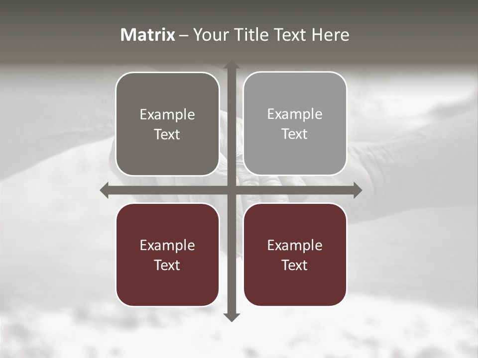 Walk Wrinkled Person PowerPoint Template