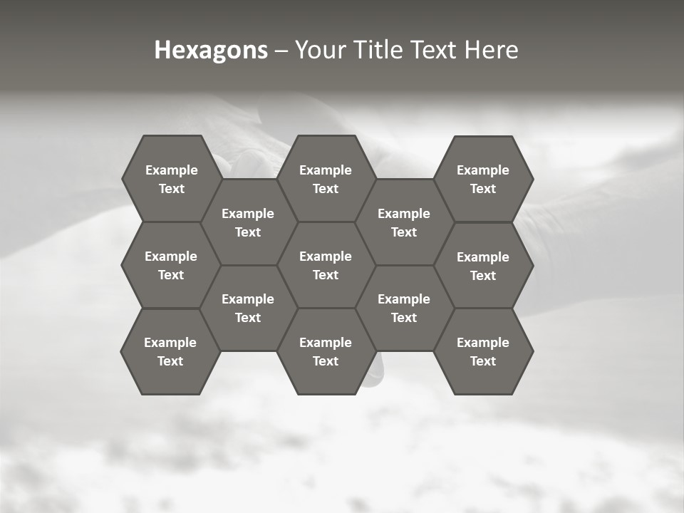 Walk Wrinkled Person PowerPoint Template