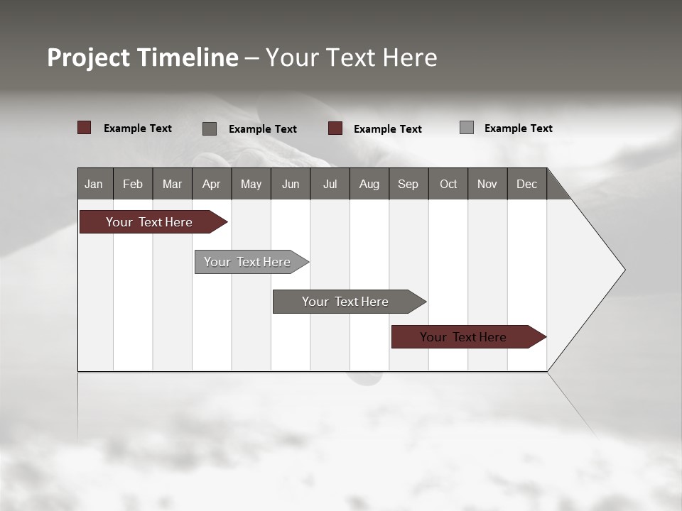Walk Wrinkled Person PowerPoint Template