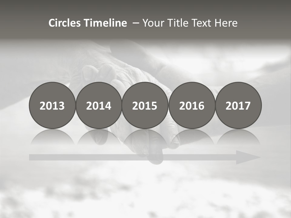 Walk Wrinkled Person PowerPoint Template