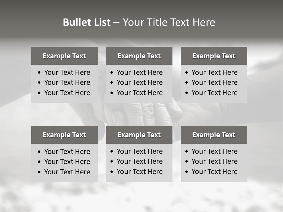 Walk Wrinkled Person PowerPoint Template