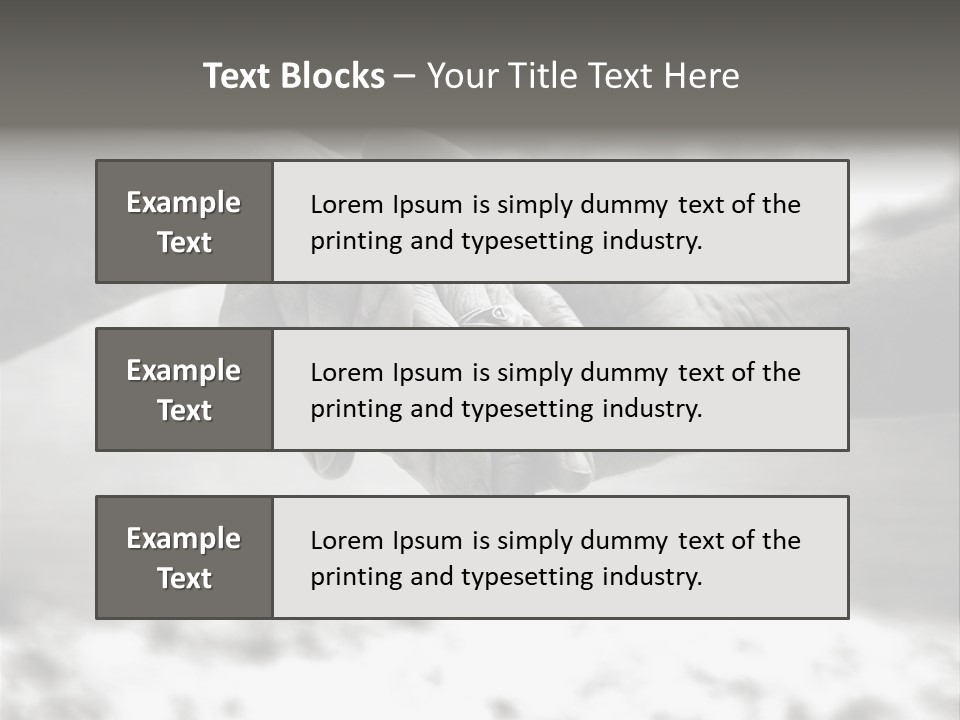 Walk Wrinkled Person PowerPoint Template