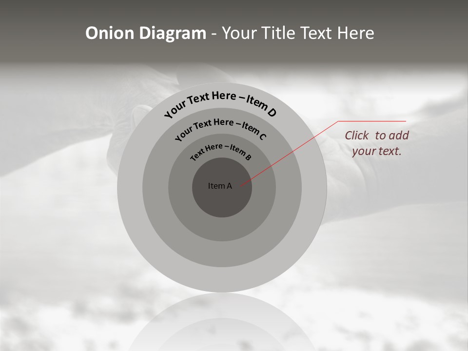 Walk Wrinkled Person PowerPoint Template