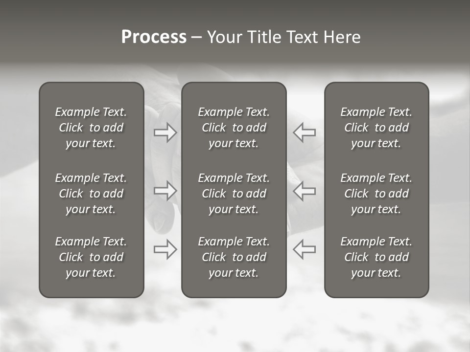 Walk Wrinkled Person PowerPoint Template