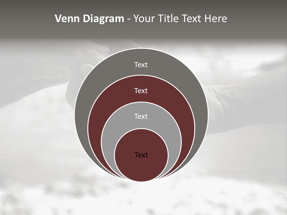 Walk Wrinkled Person PowerPoint Template