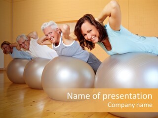 Face Fitness Gym PowerPoint Template