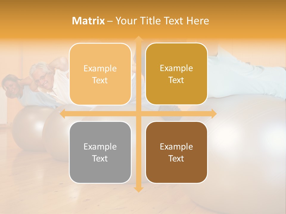 Face Fitness Gym PowerPoint Template