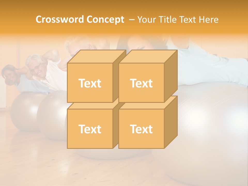 Face Fitness Gym PowerPoint Template