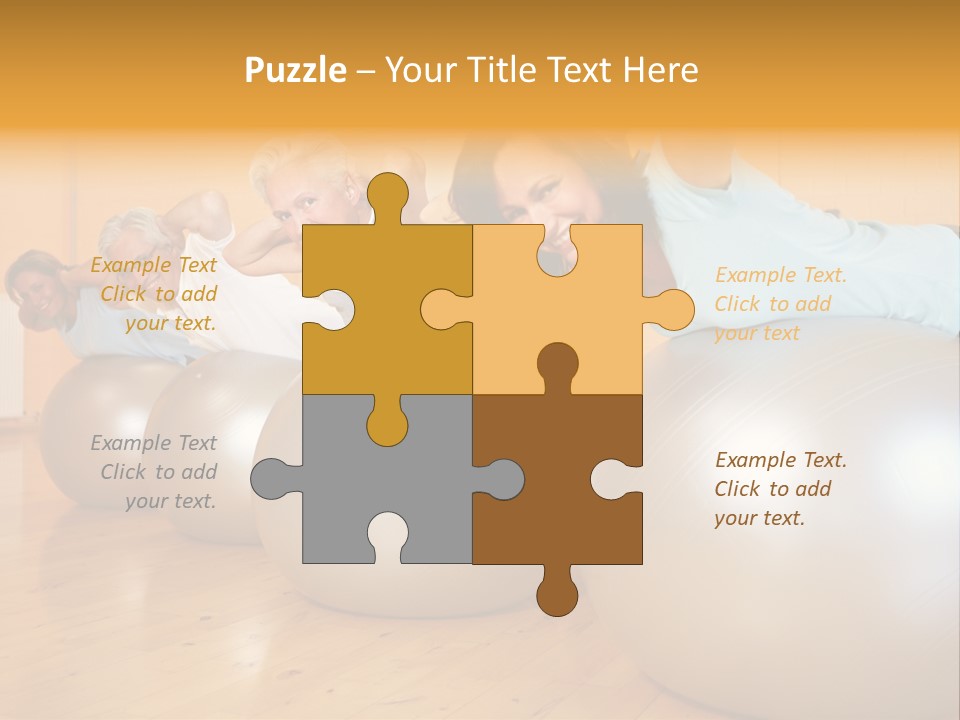 Face Fitness Gym PowerPoint Template