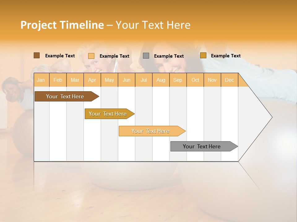 Face Fitness Gym PowerPoint Template