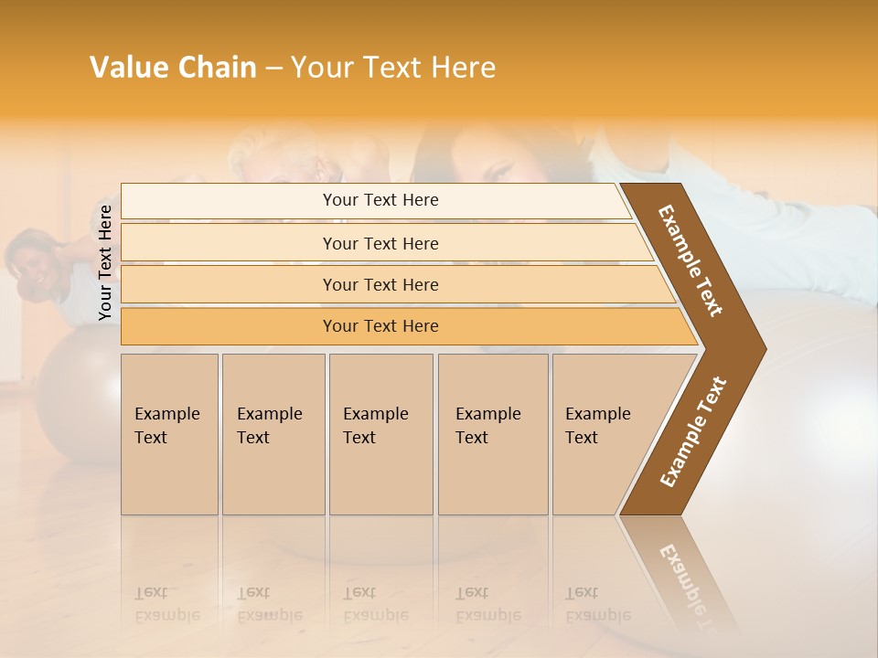 Face Fitness Gym PowerPoint Template