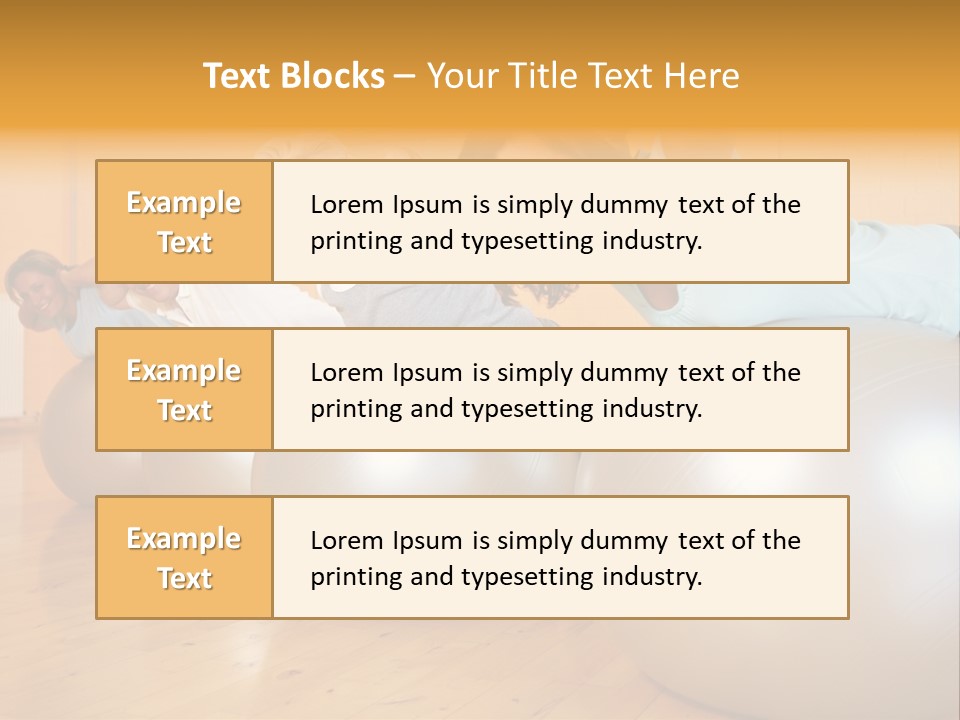 Face Fitness Gym PowerPoint Template