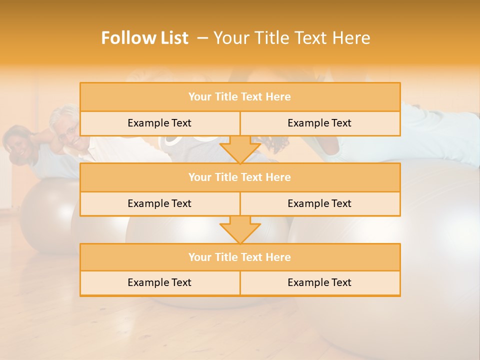 Face Fitness Gym PowerPoint Template