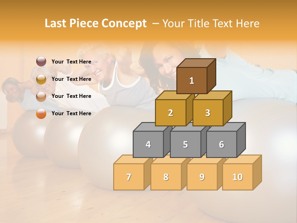Face Fitness Gym PowerPoint Template
