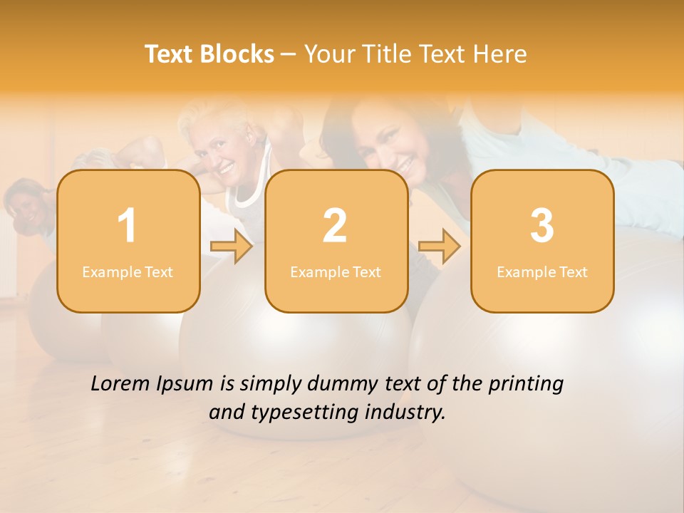 Face Fitness Gym PowerPoint Template