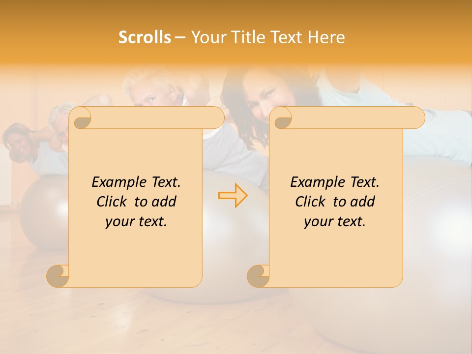 Face Fitness Gym PowerPoint Template