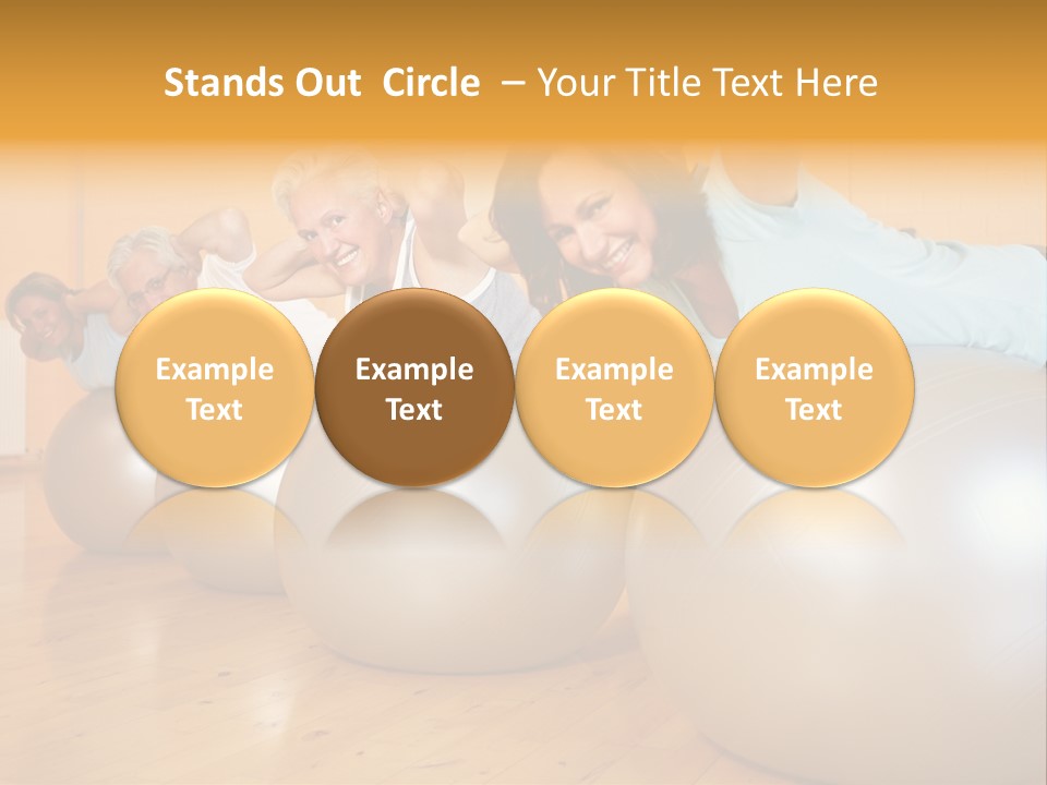 Face Fitness Gym PowerPoint Template