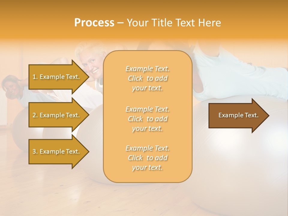 Face Fitness Gym PowerPoint Template