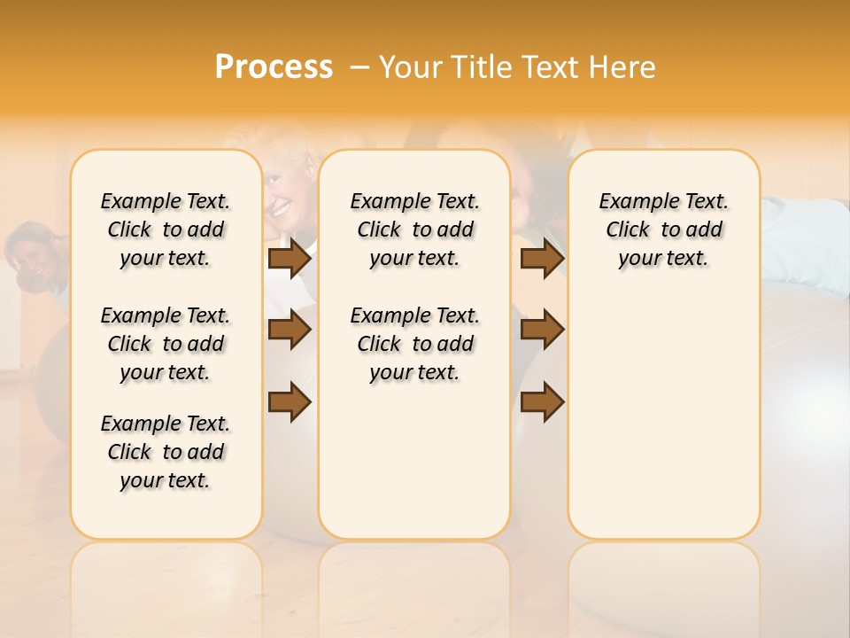 Face Fitness Gym PowerPoint Template