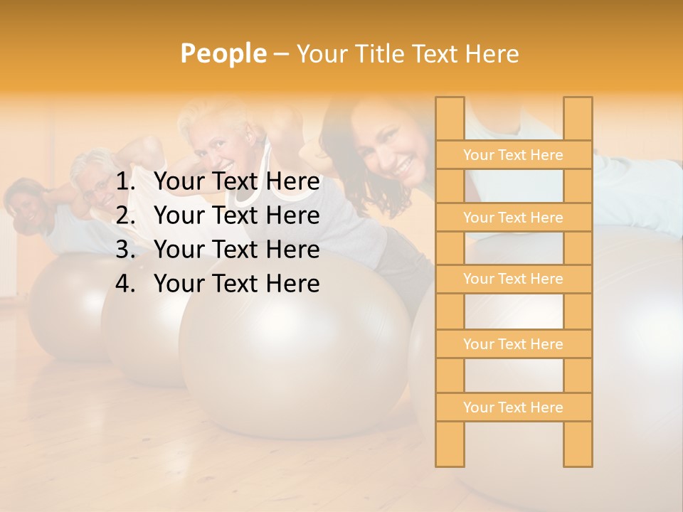 Face Fitness Gym PowerPoint Template