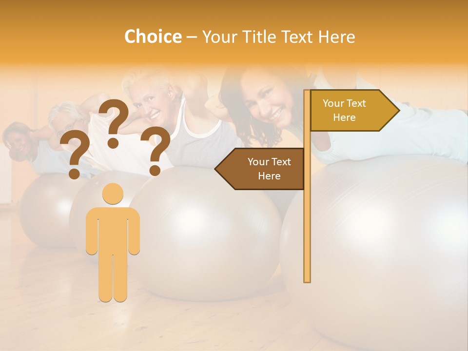 Face Fitness Gym PowerPoint Template