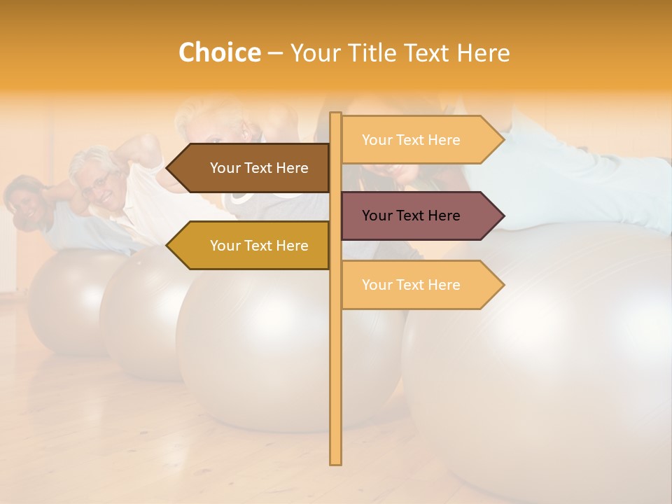 Face Fitness Gym PowerPoint Template