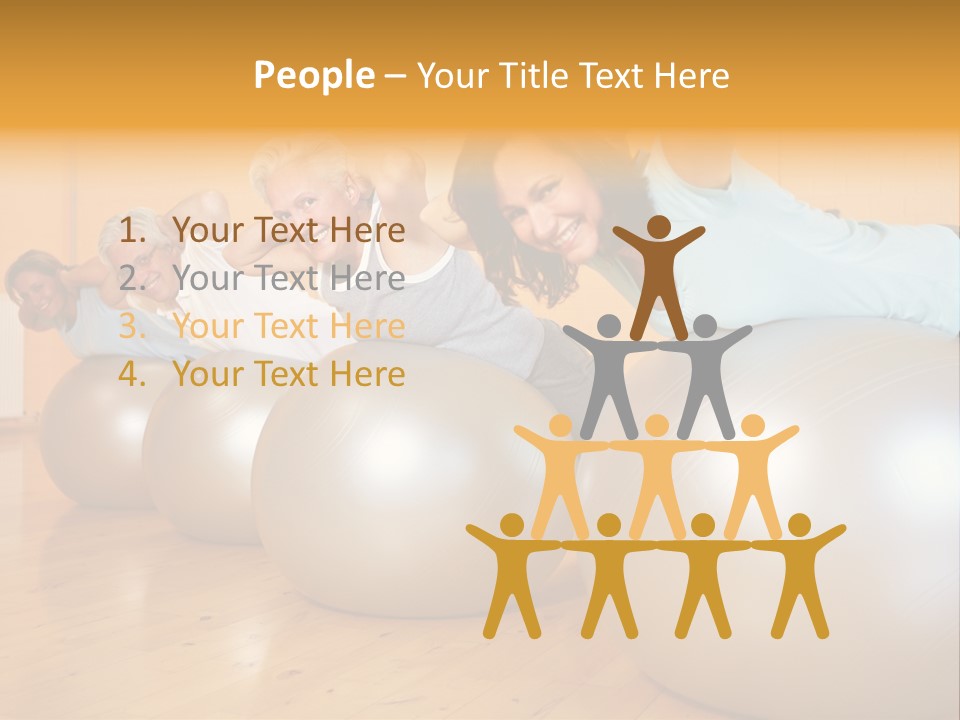 Face Fitness Gym PowerPoint Template