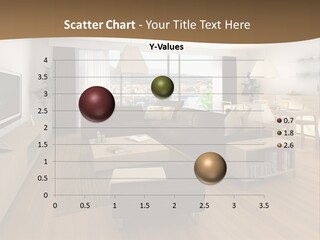 Apartment Plasma Sofa PowerPoint Template