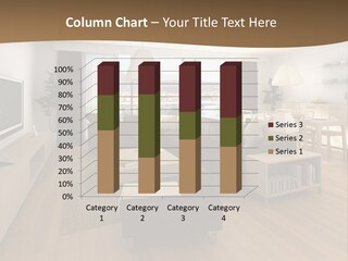 Apartment Plasma Sofa PowerPoint Template