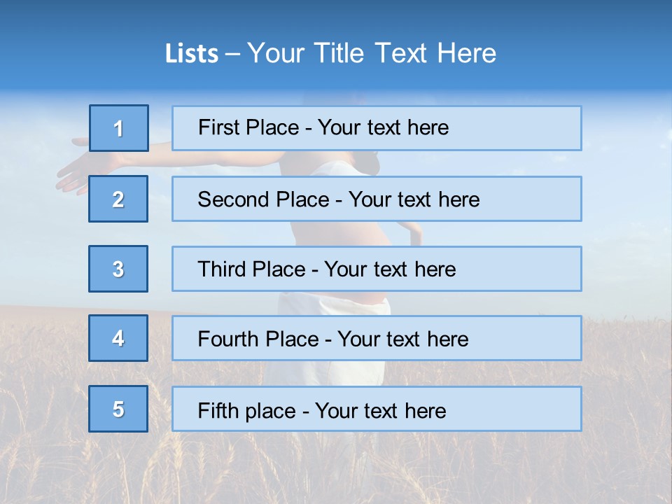 Waiting Parent Human PowerPoint Template