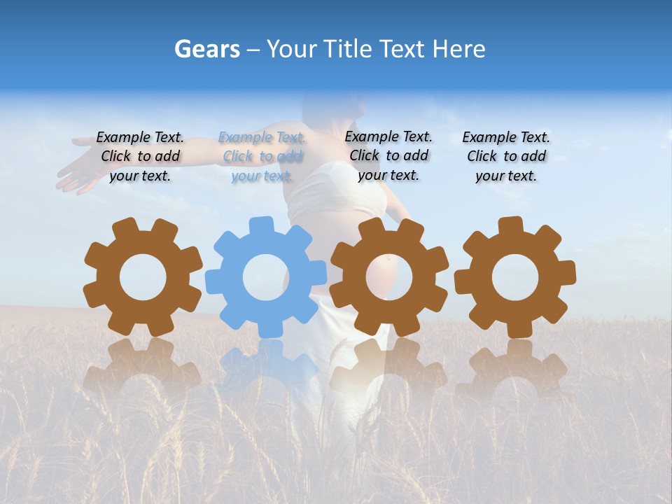 Waiting Parent Human PowerPoint Template