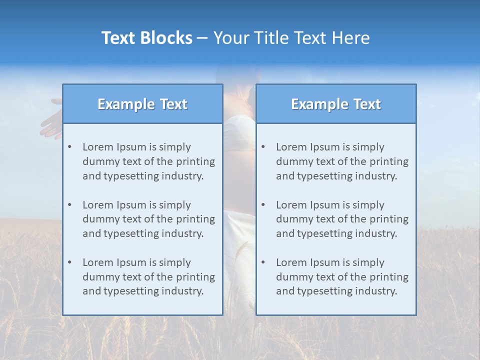 Waiting Parent Human PowerPoint Template