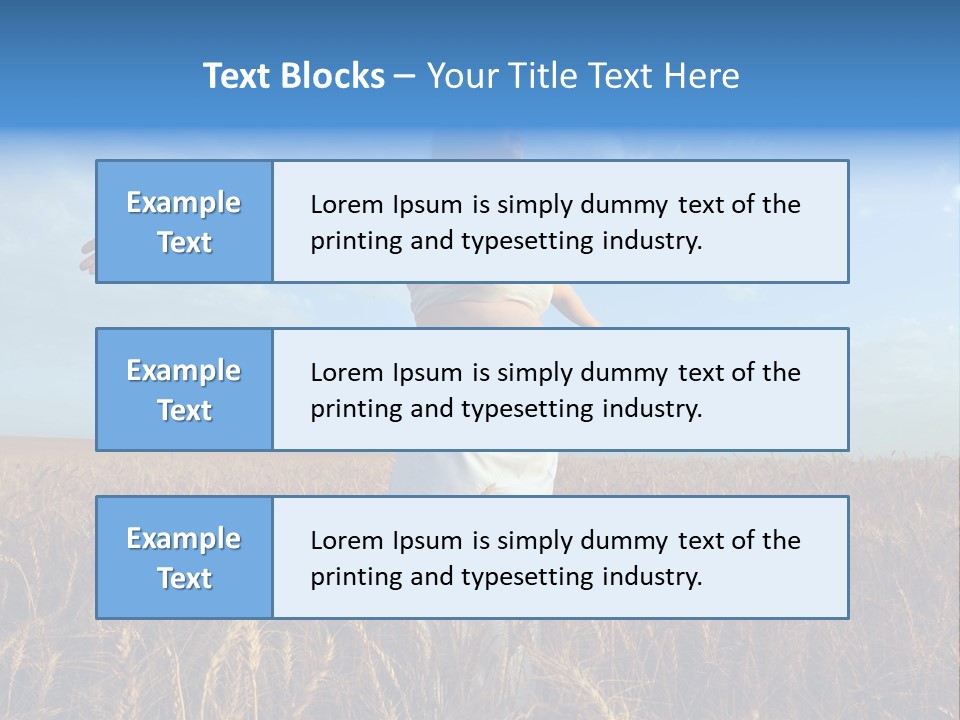 Waiting Parent Human PowerPoint Template