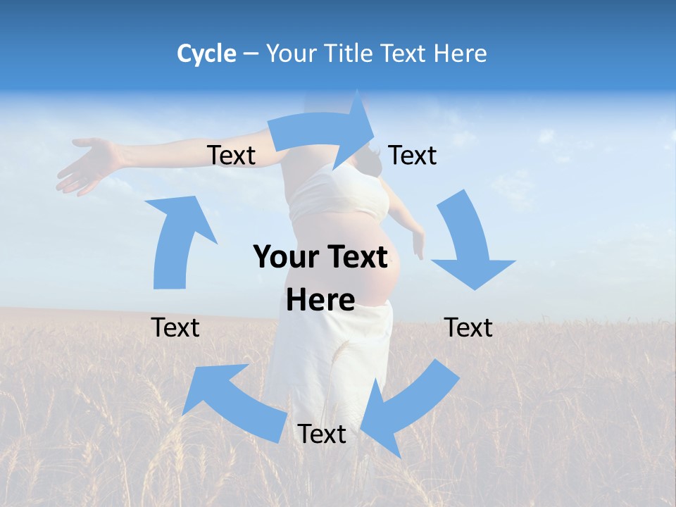 Waiting Parent Human PowerPoint Template