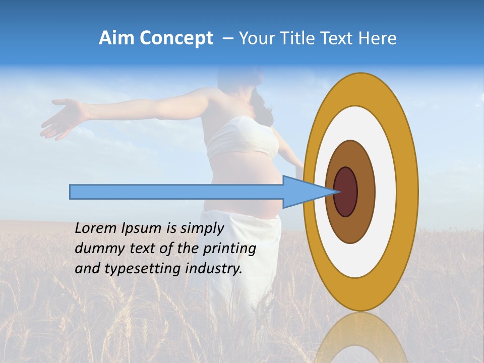 Waiting Parent Human PowerPoint Template