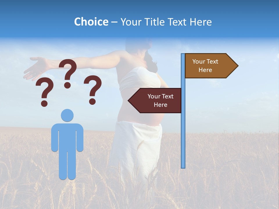 Waiting Parent Human PowerPoint Template