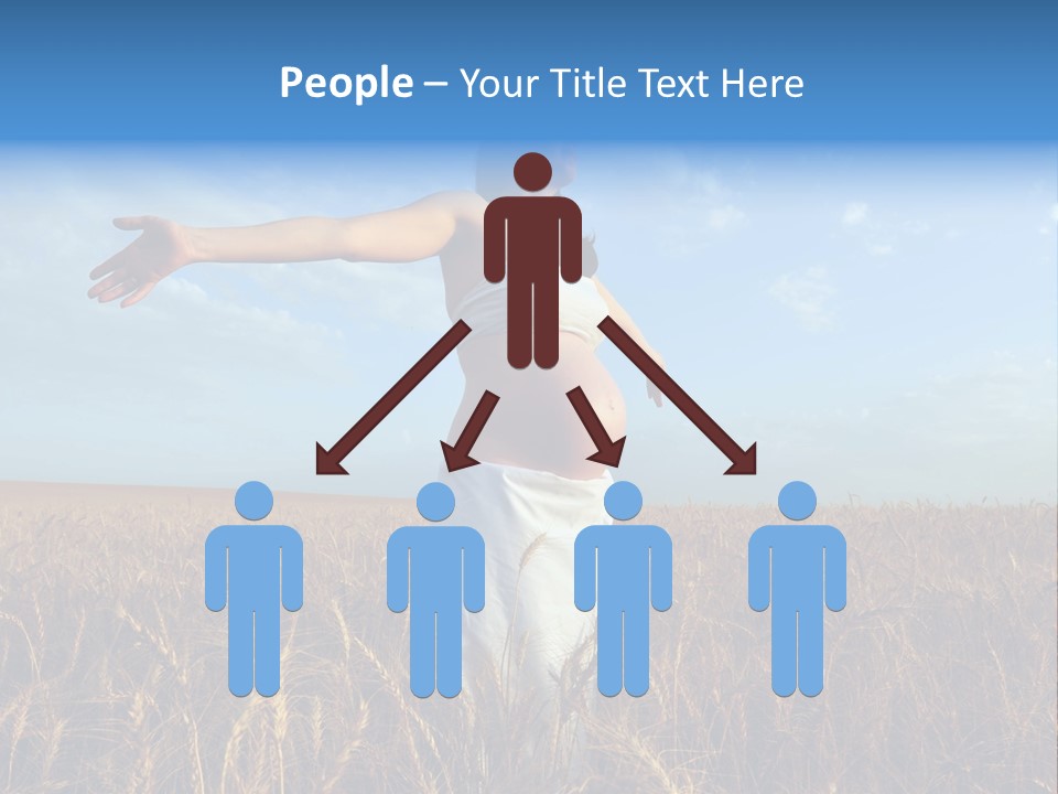 Waiting Parent Human PowerPoint Template