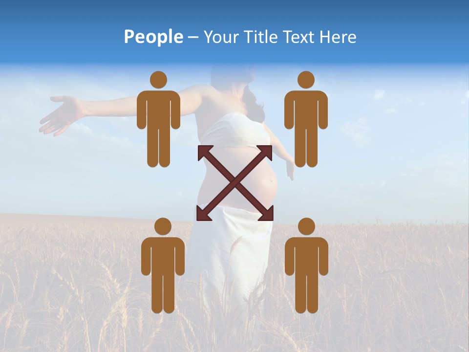 Waiting Parent Human PowerPoint Template