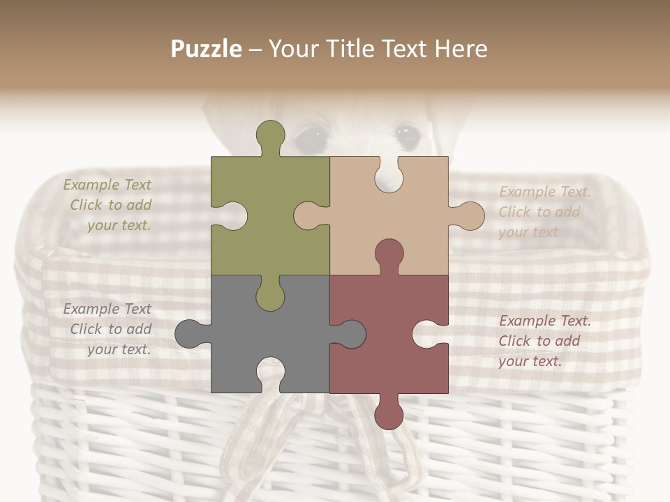 Lonely Portrait Domestic PowerPoint Template