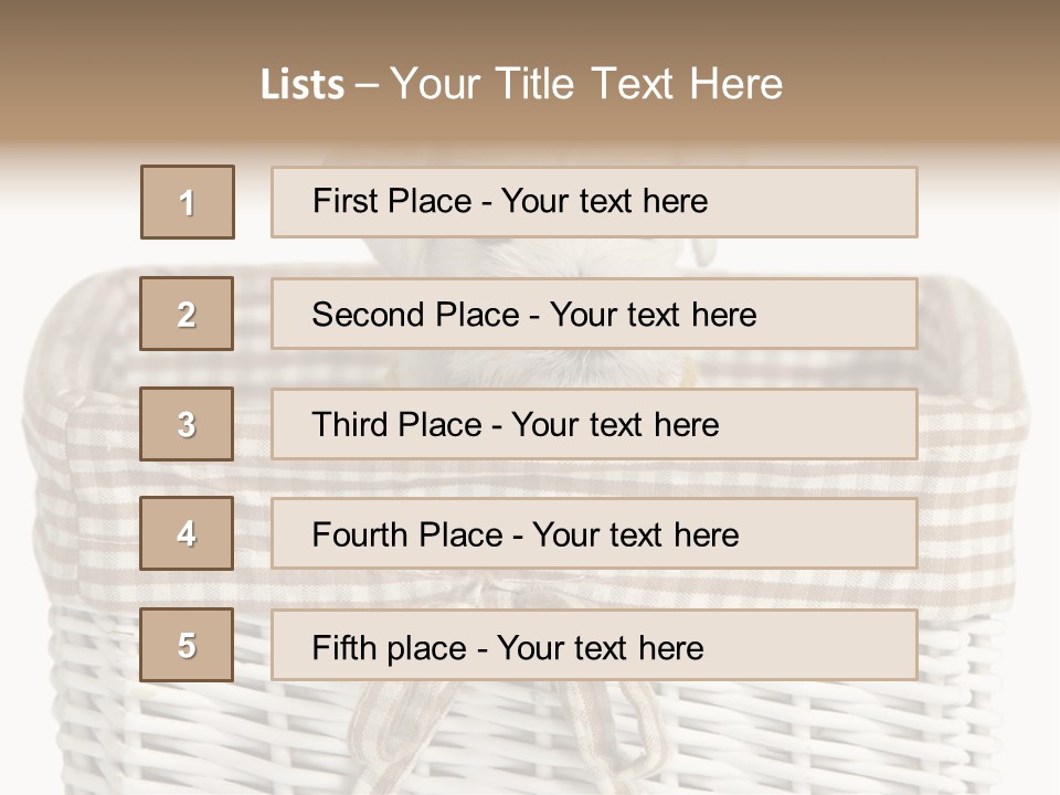 Lonely Portrait Domestic PowerPoint Template