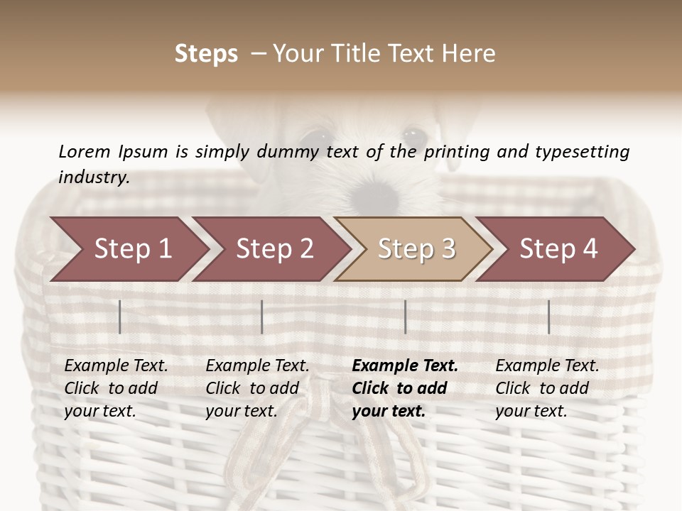 Lonely Portrait Domestic PowerPoint Template