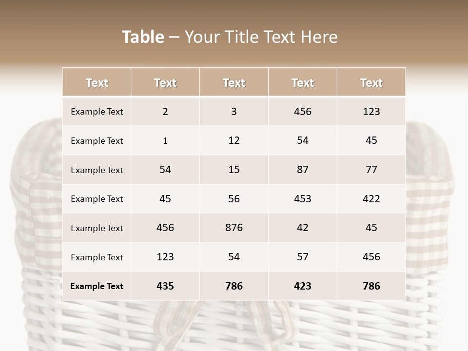 Lonely Portrait Domestic PowerPoint Template