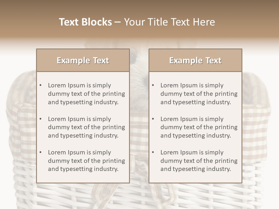 Lonely Portrait Domestic PowerPoint Template