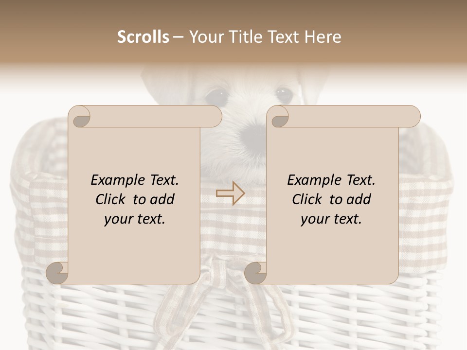 Lonely Portrait Domestic PowerPoint Template