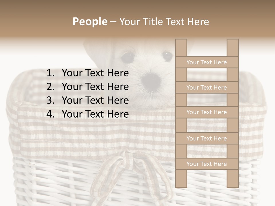 Lonely Portrait Domestic PowerPoint Template