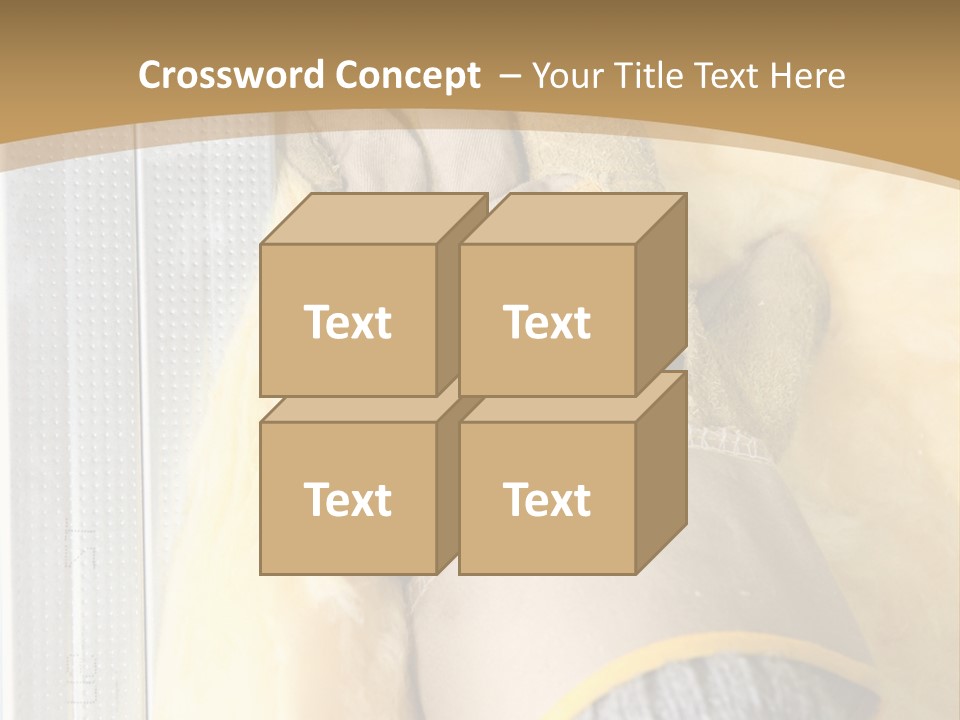 Protection Man Craft PowerPoint Template