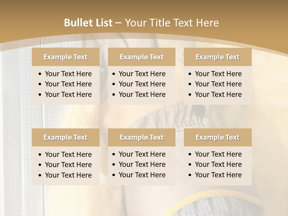 Protection Man Craft PowerPoint Template